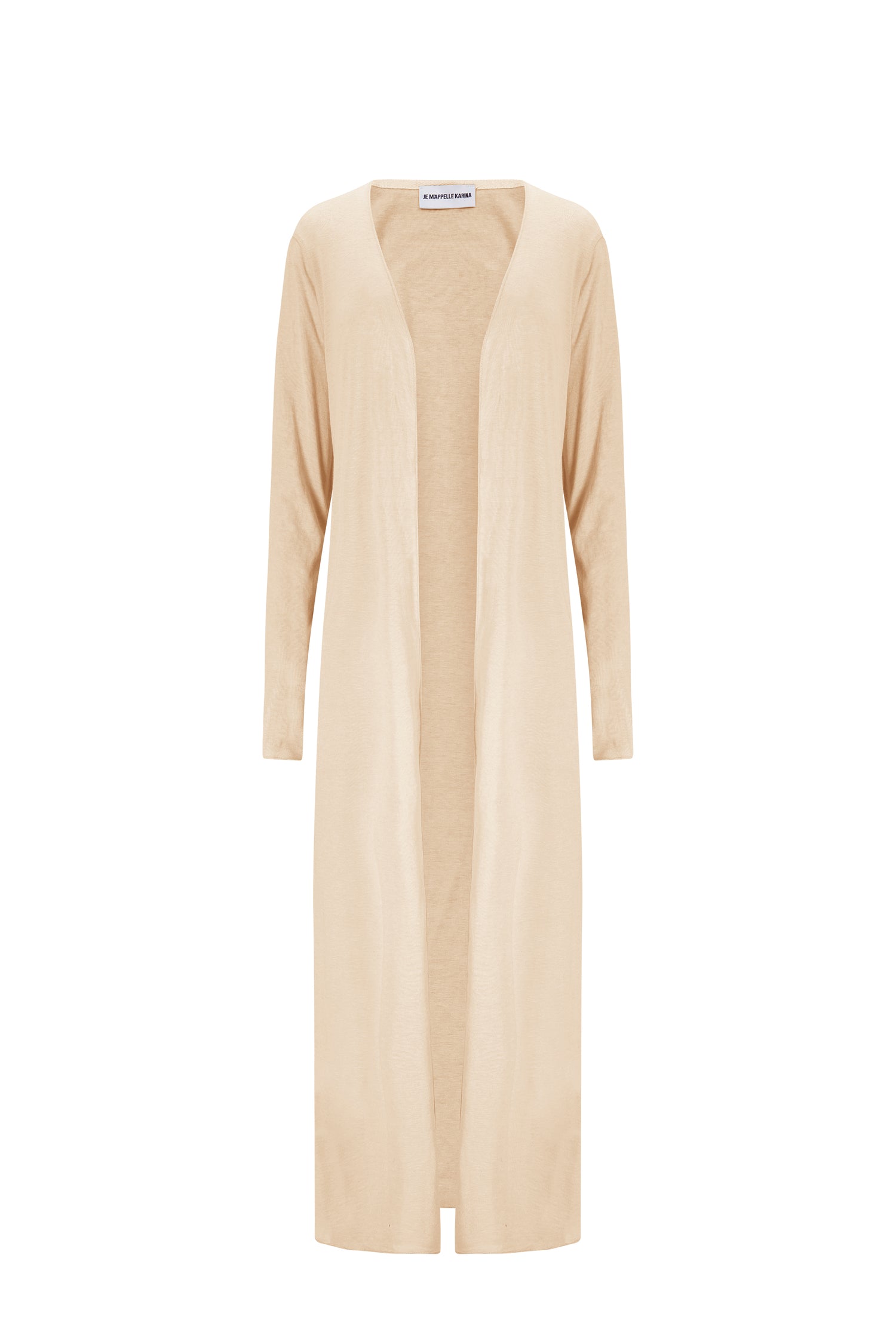 PAUL OVERSHIRT sheer butter