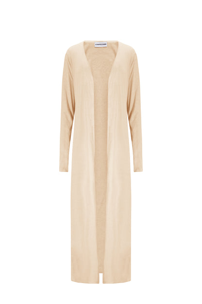 PAUL OVERSHIRT sheer butter