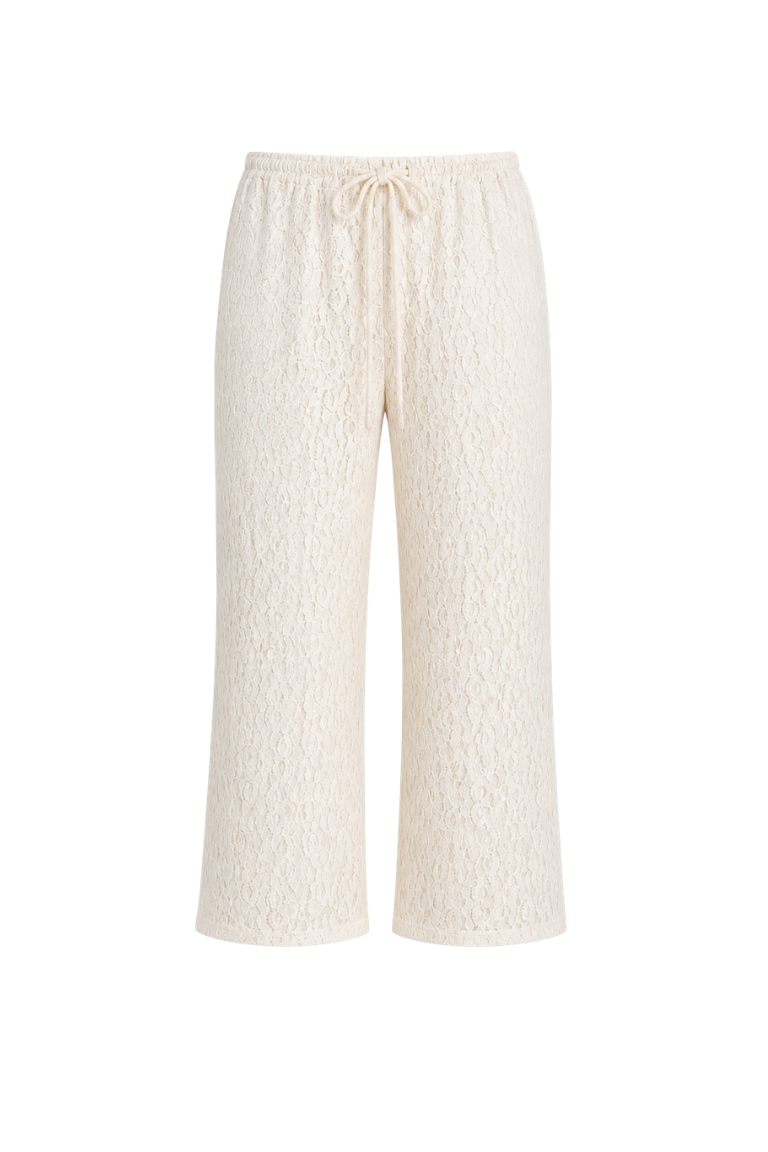 NATASHA ⅞ PANTS cream