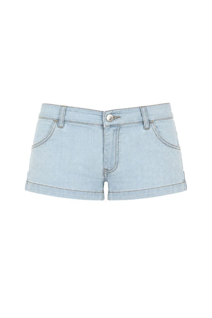 MICRO DENIM SHORTS