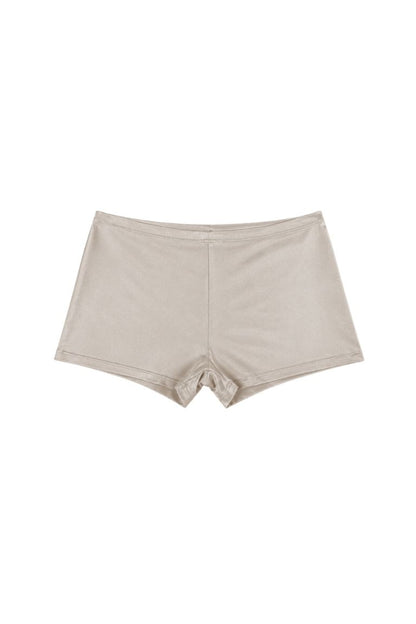 CROCHET LACE PANTS beige