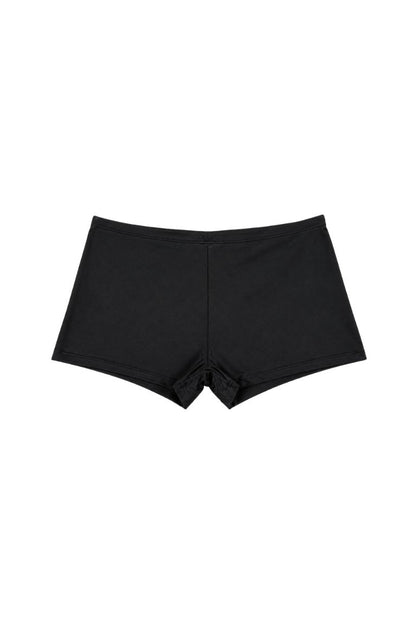 CROCHET LACE PANTS black