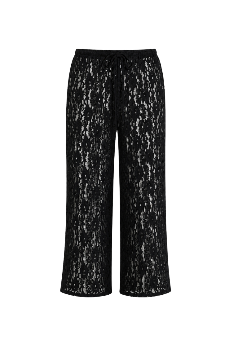 NATASHA ⅞ PANTS black