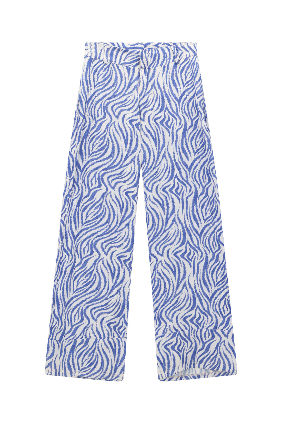 JULIETTE PANTS blue zebra