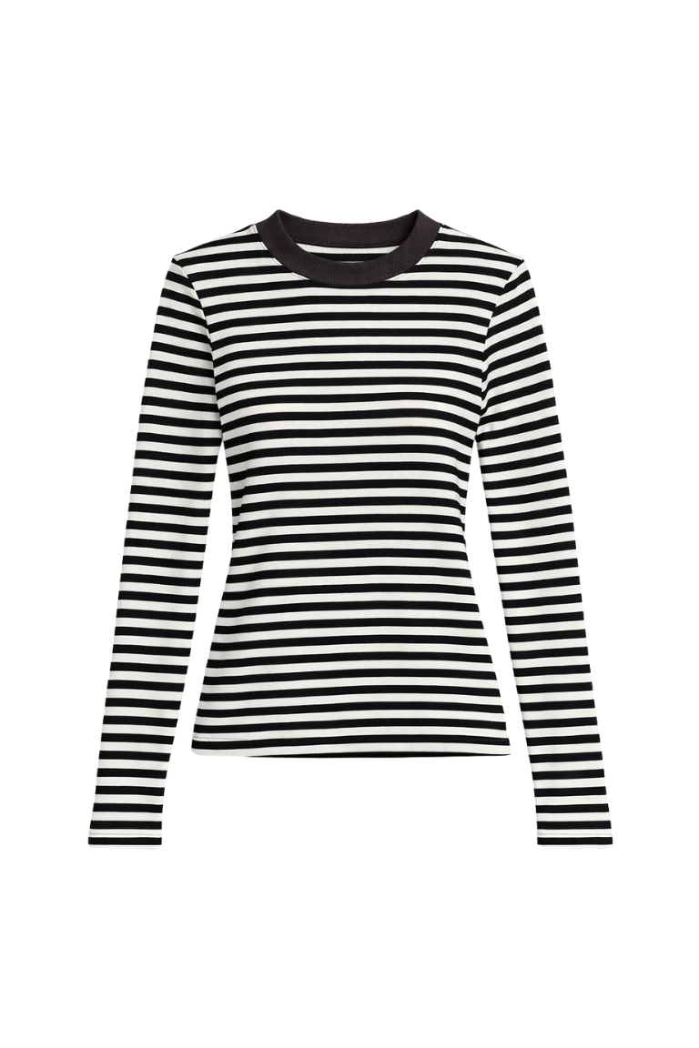 LORIA SHIRT stripes | brown