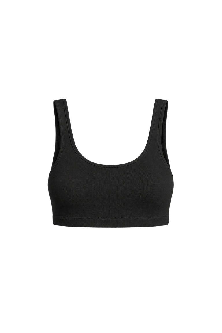 CLAUDIA TOWEL TOP black