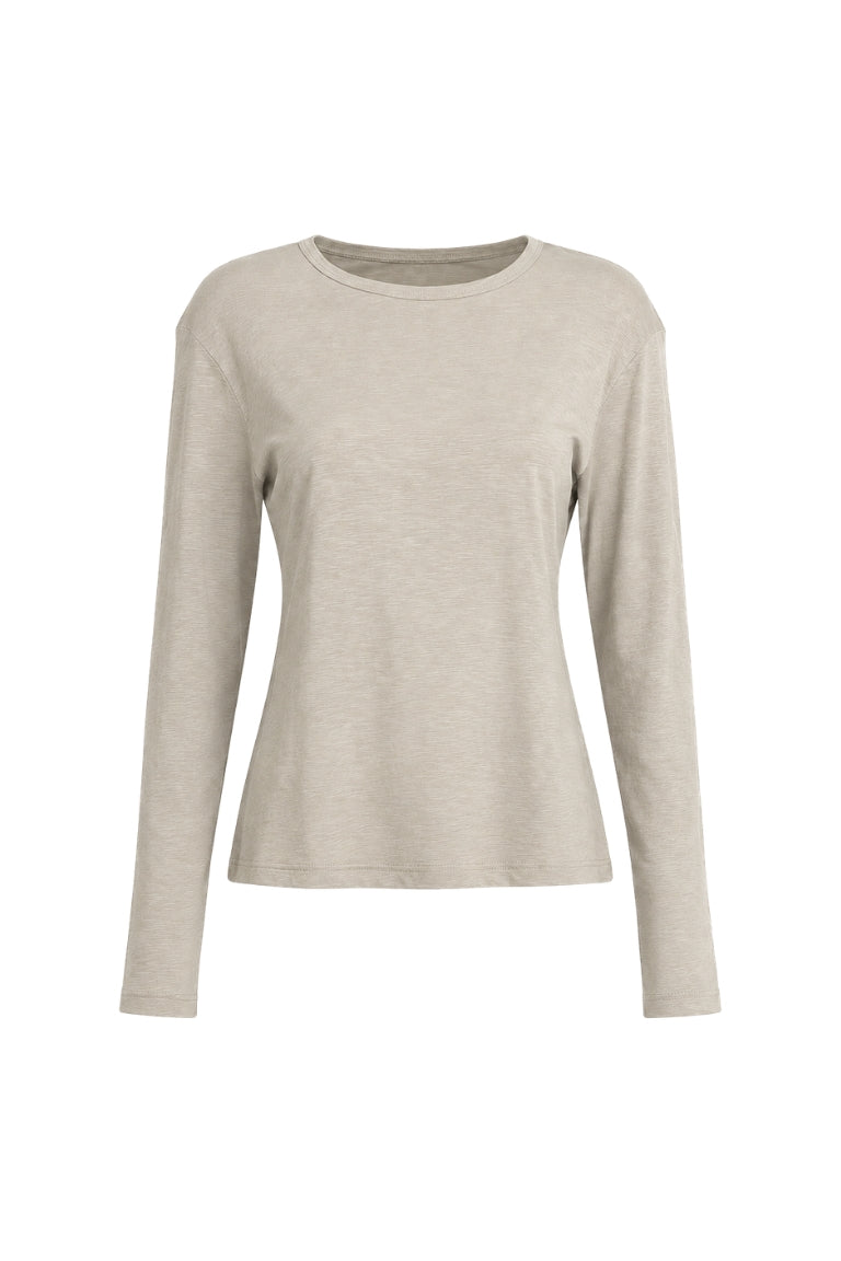 LILY OPEN BACK SHIRT cream