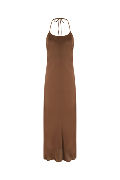 SAVVANA DRESS brown