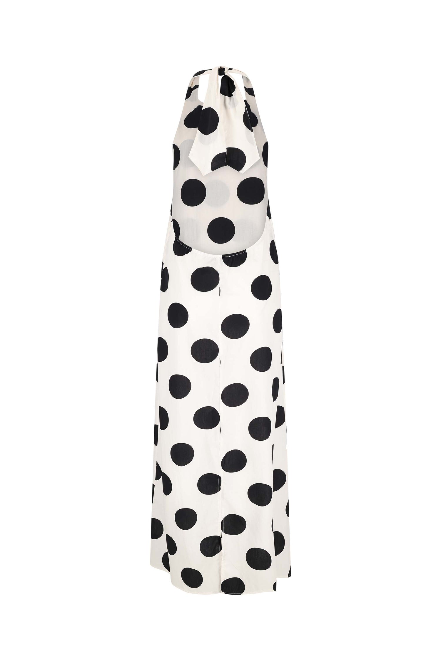 DONNA DRESS white&amp;black