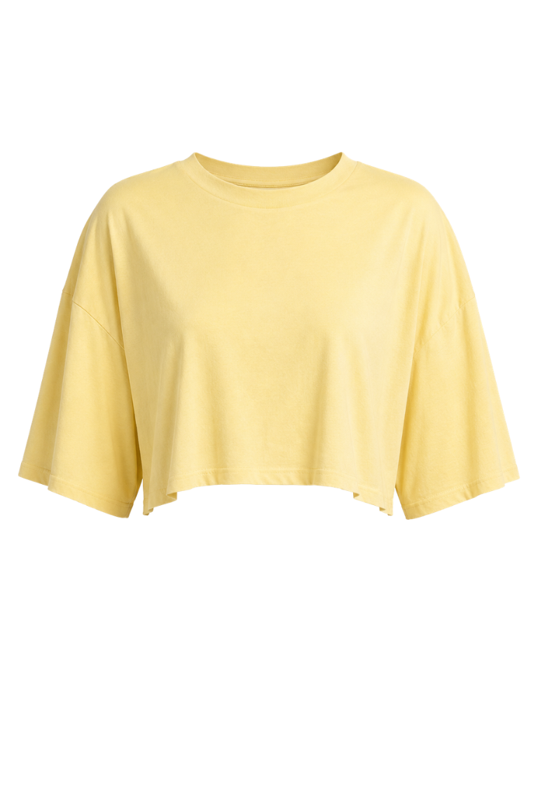 AMELIA CROP yellow