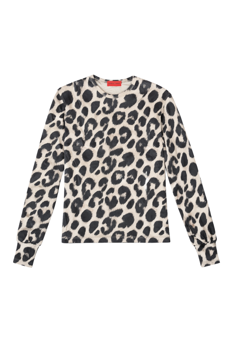 LUANNA LEOPARD SHIRT melange