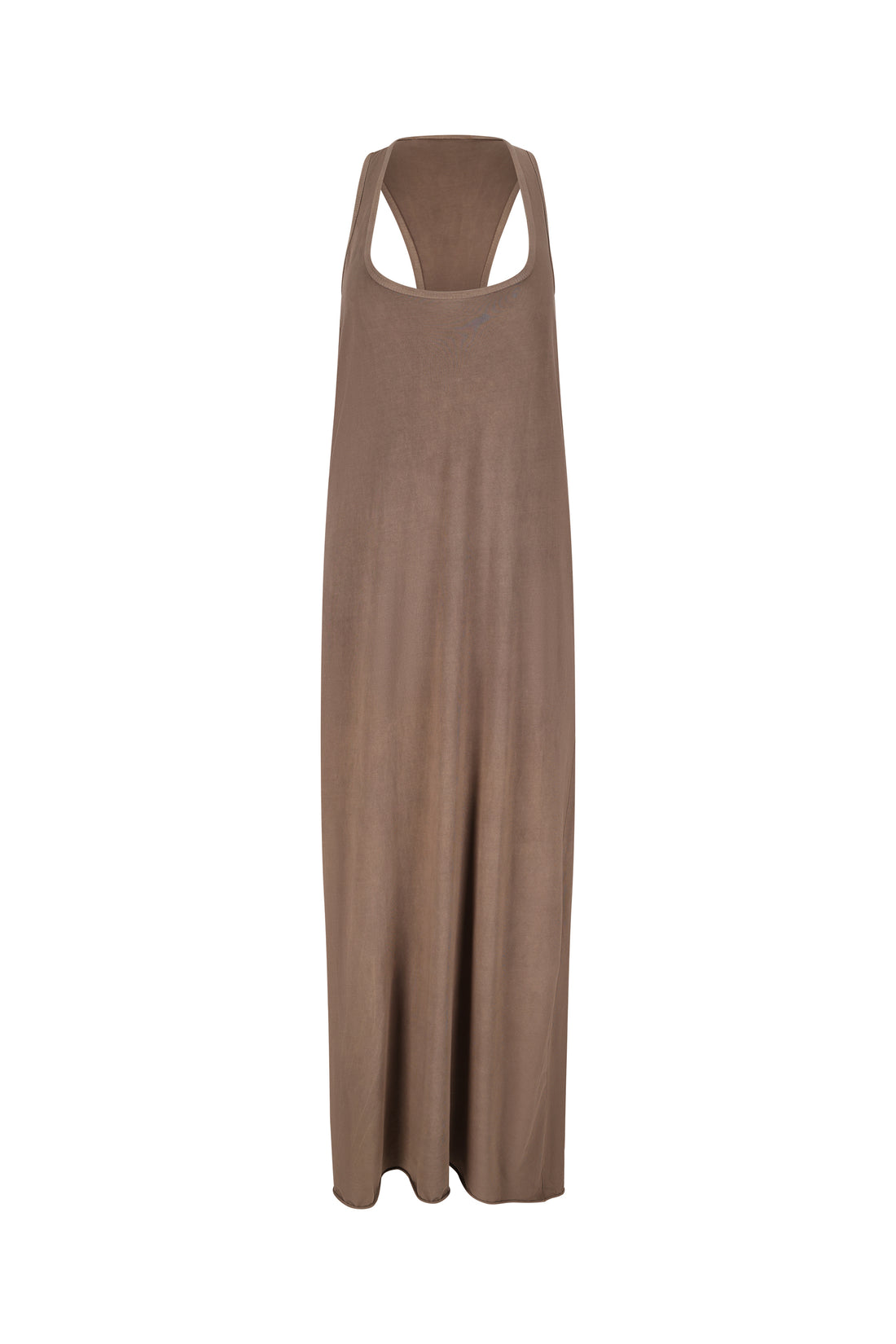 STELLA DRESS wash brown