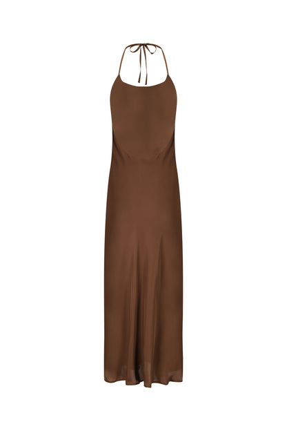 SAVVANA DRESS brown