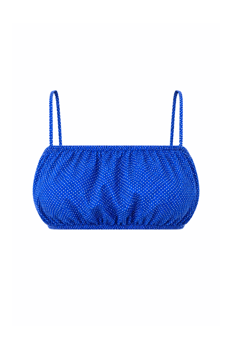 DOMINIC TOP blue&amp;dots