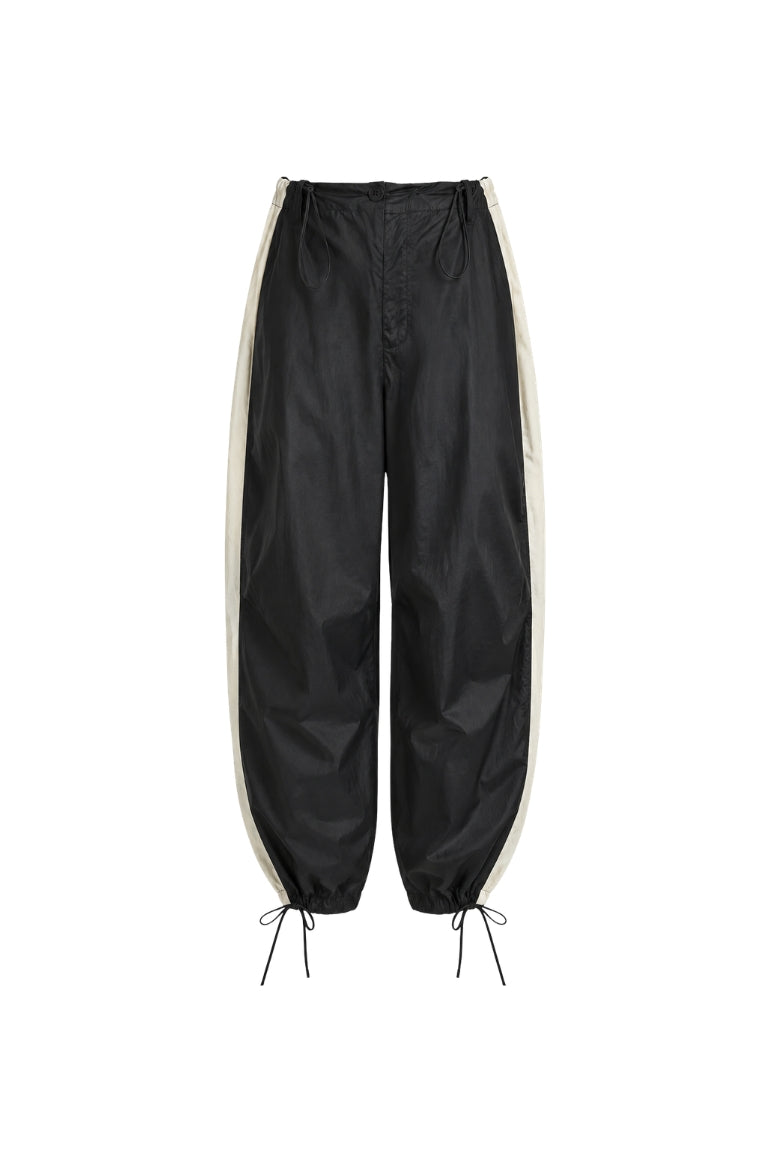 ADDISON NYLON PANTS black