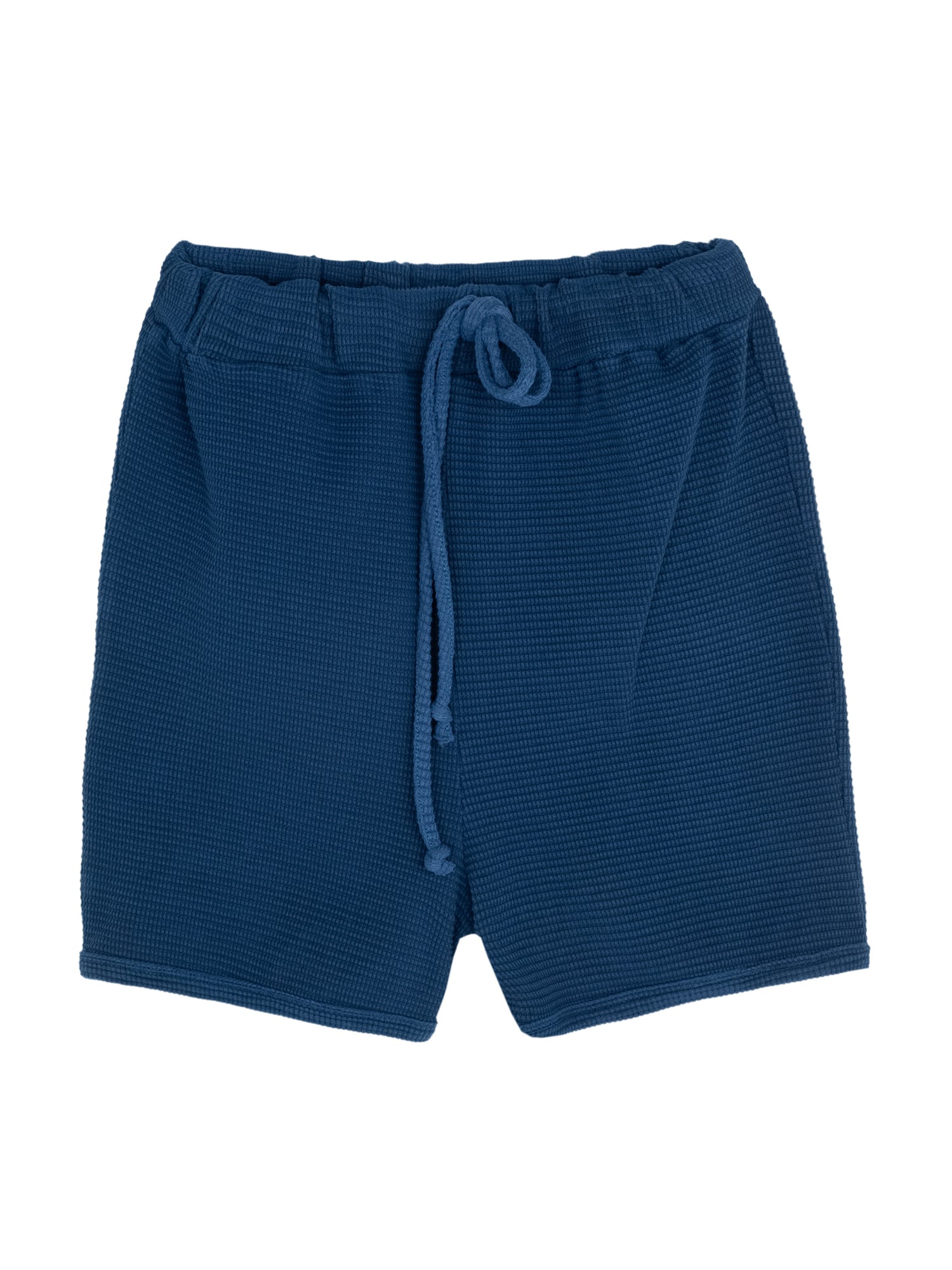 WAFFLE SHORT blue