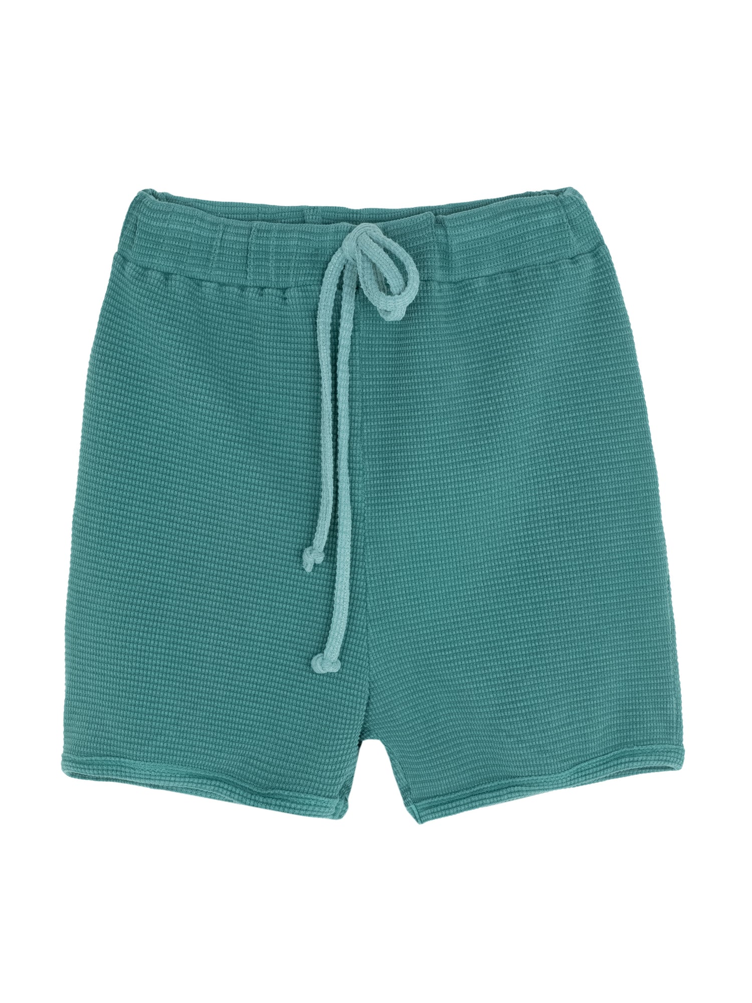 WAFFLE SHORT green