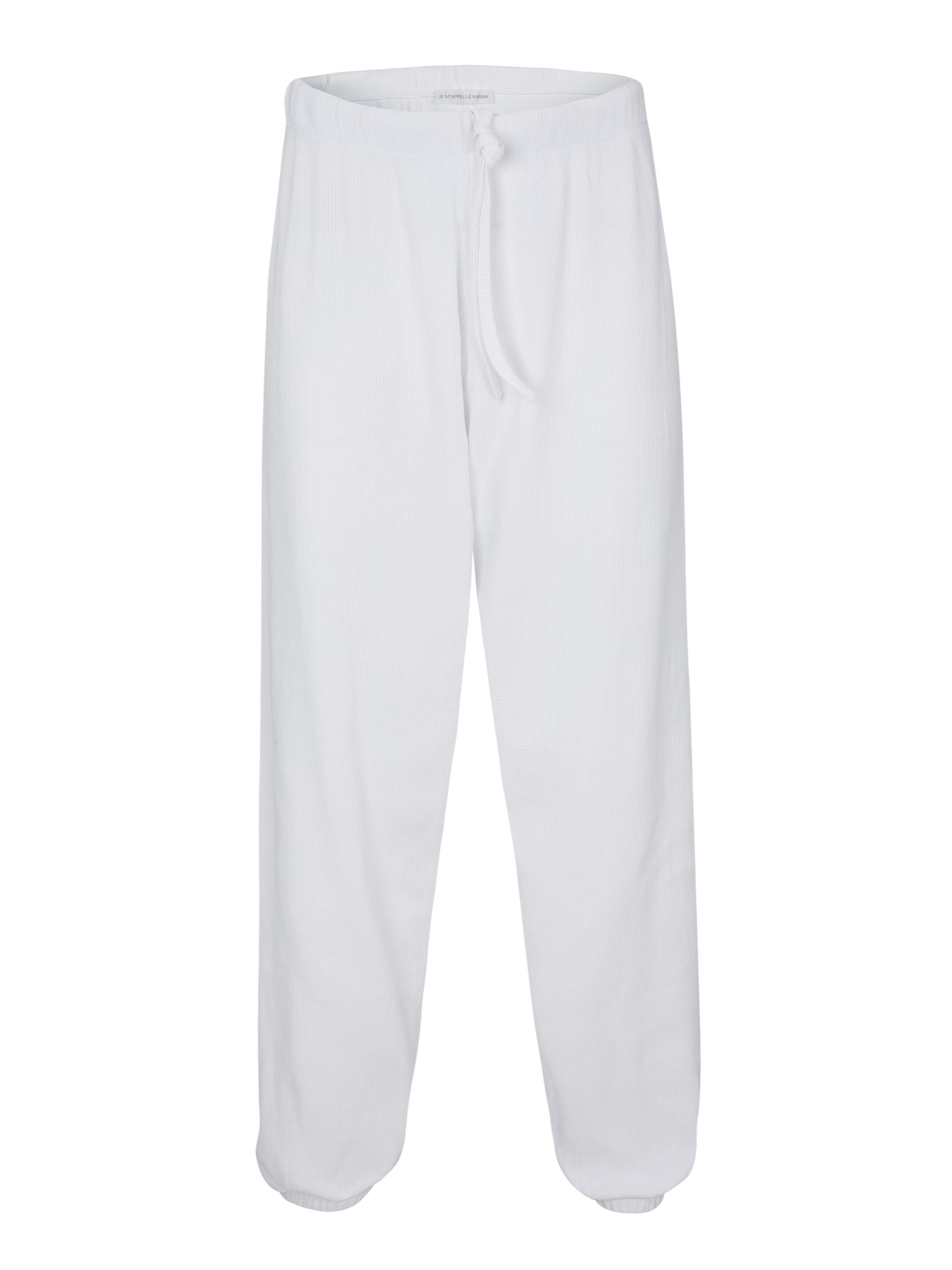 JUDE SWEATPANTS white