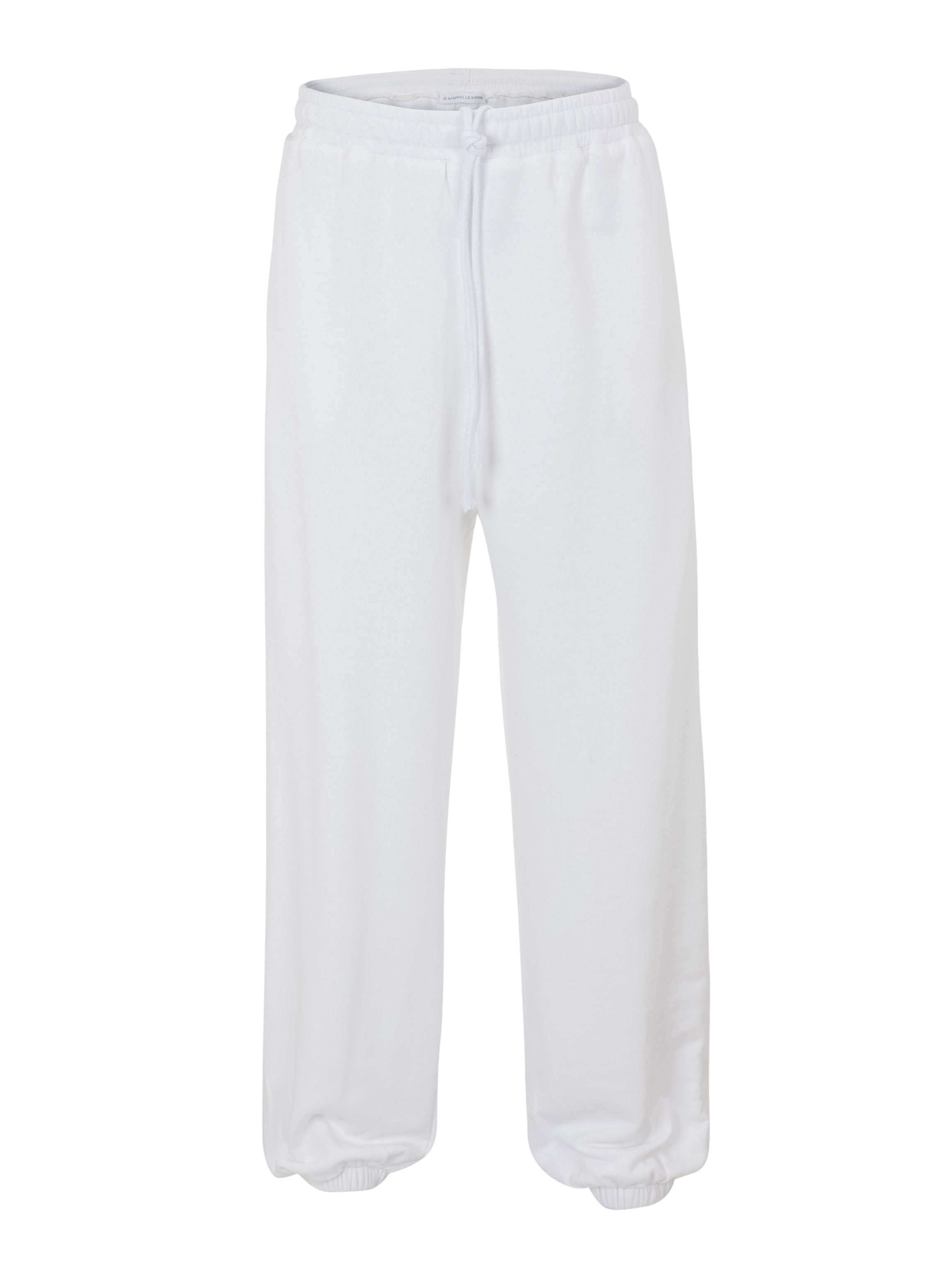 JAX SWEATPANTS white