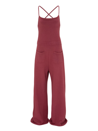 VIOLETTA OVERALL wash burgundy