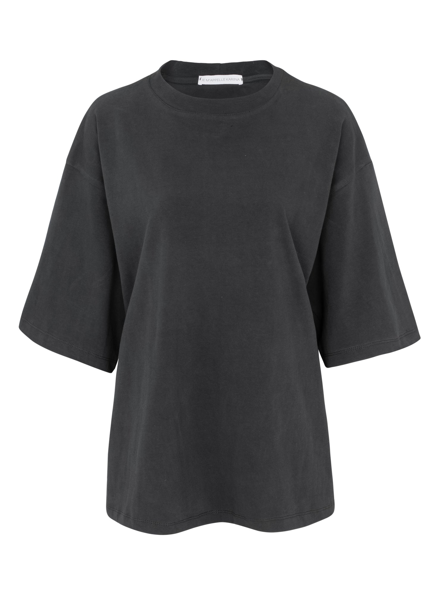 OVERSIZE T wash gray