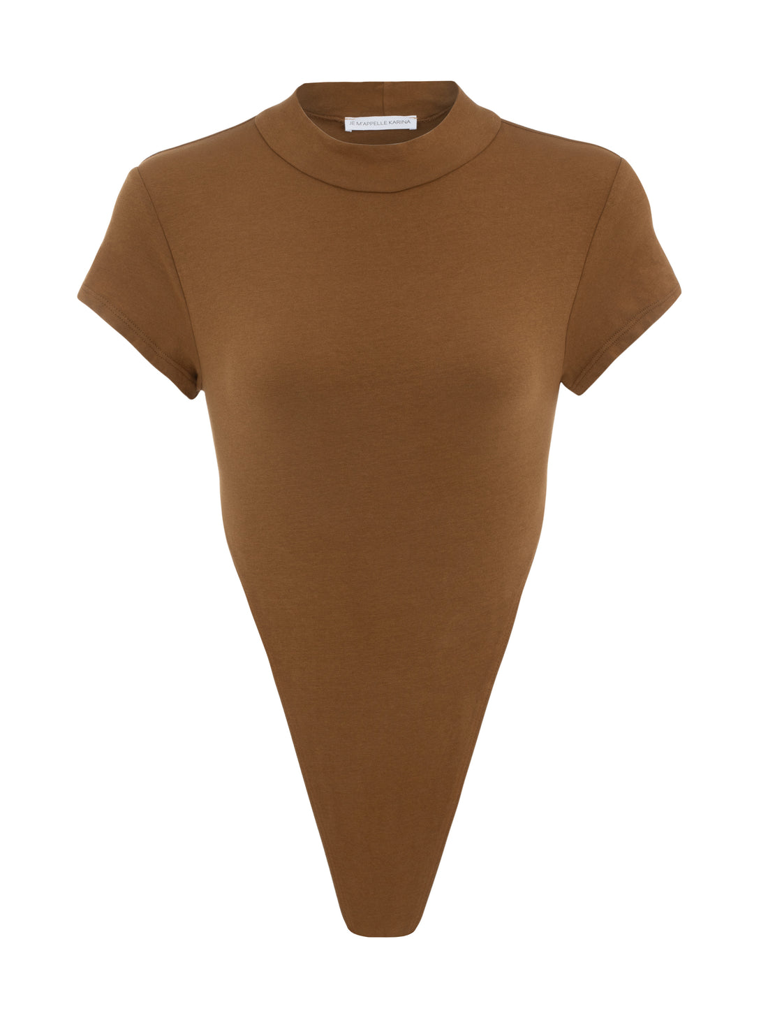 CHRISTIAN BODYSUIT wash camel