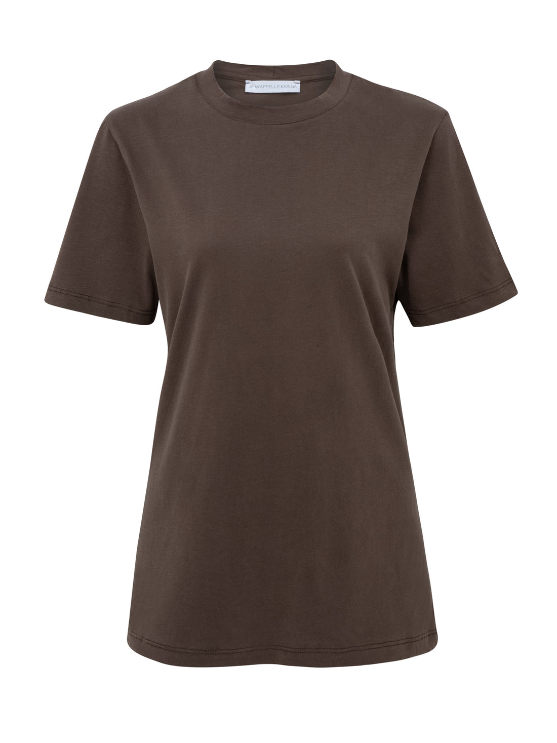 BASIC TEE wash brown