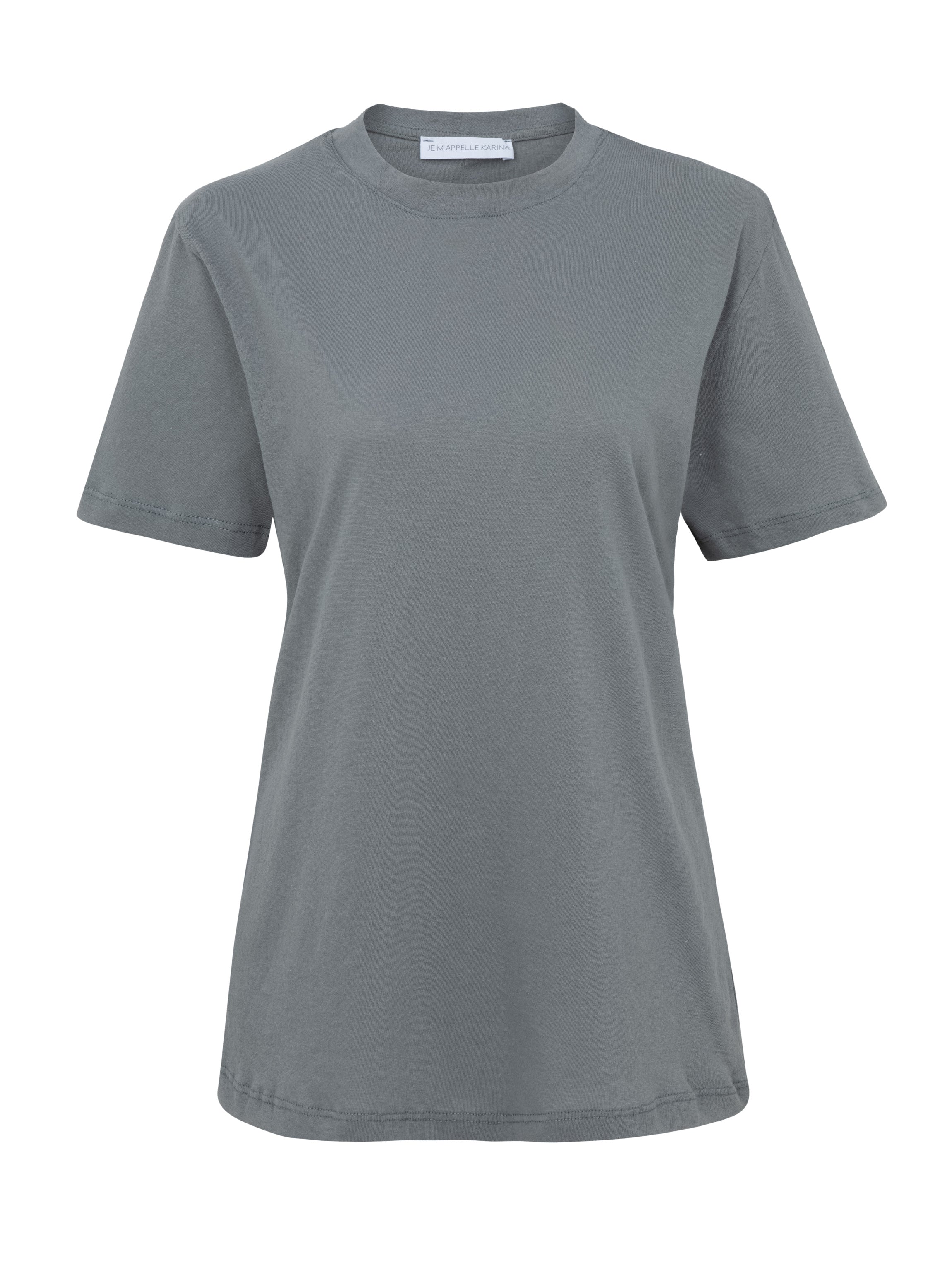 BASIC TEE wash gray