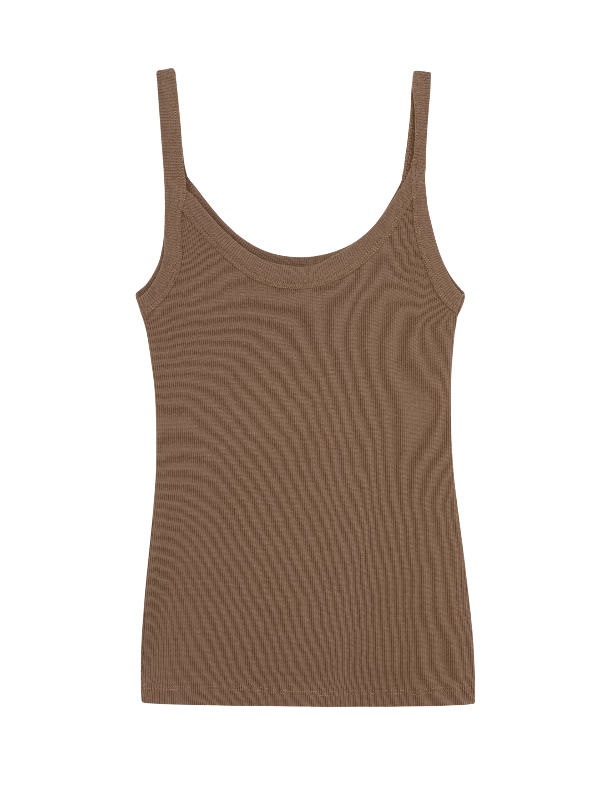 DONNA TANK wash camel