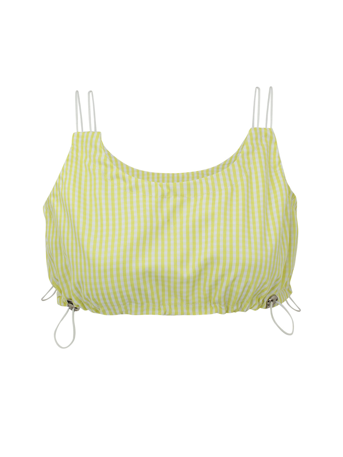 JINNI CROP yellow&amp;white