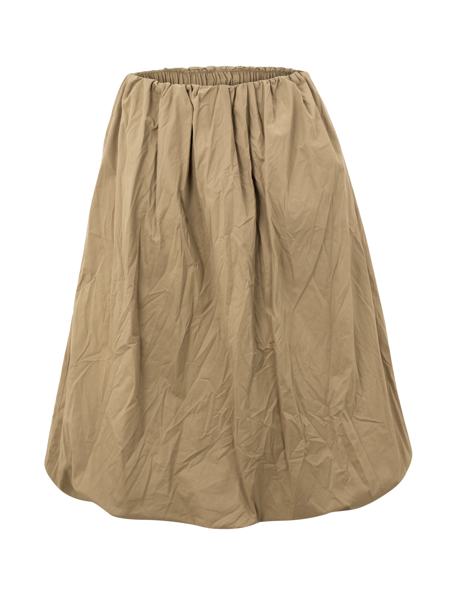 LONG BALLOON SKIRT beige