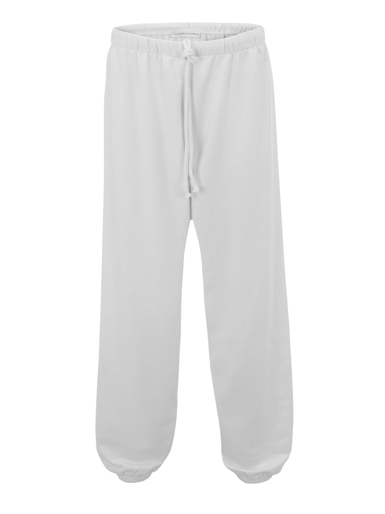 JUDE SWEATPANTS white