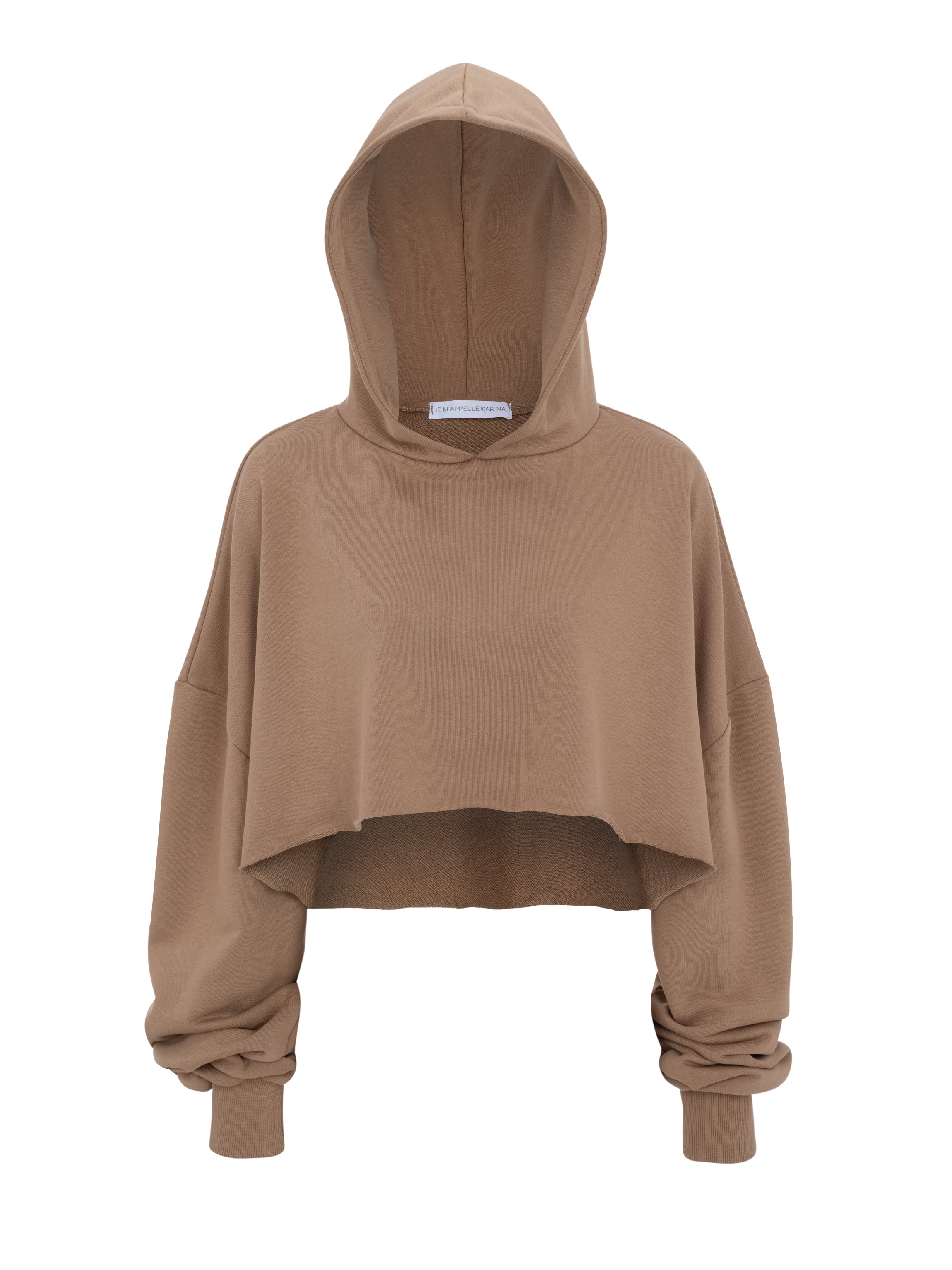 ELODIE CROP wash camel