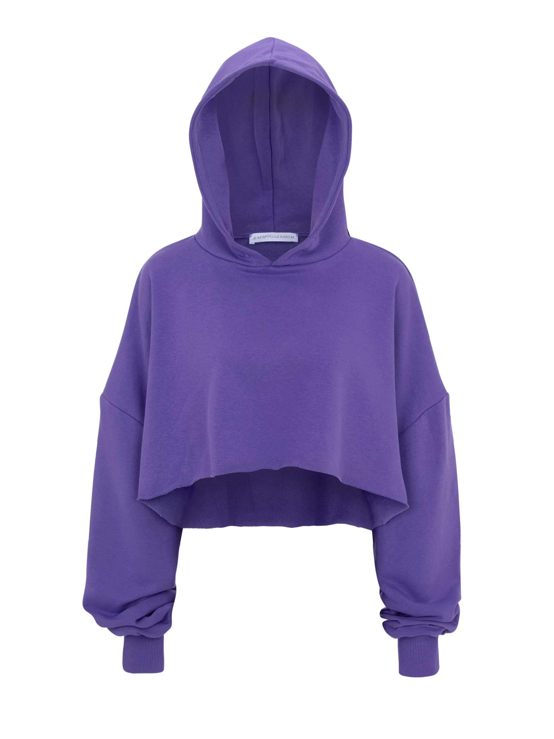 ELODIE CROP wash purple