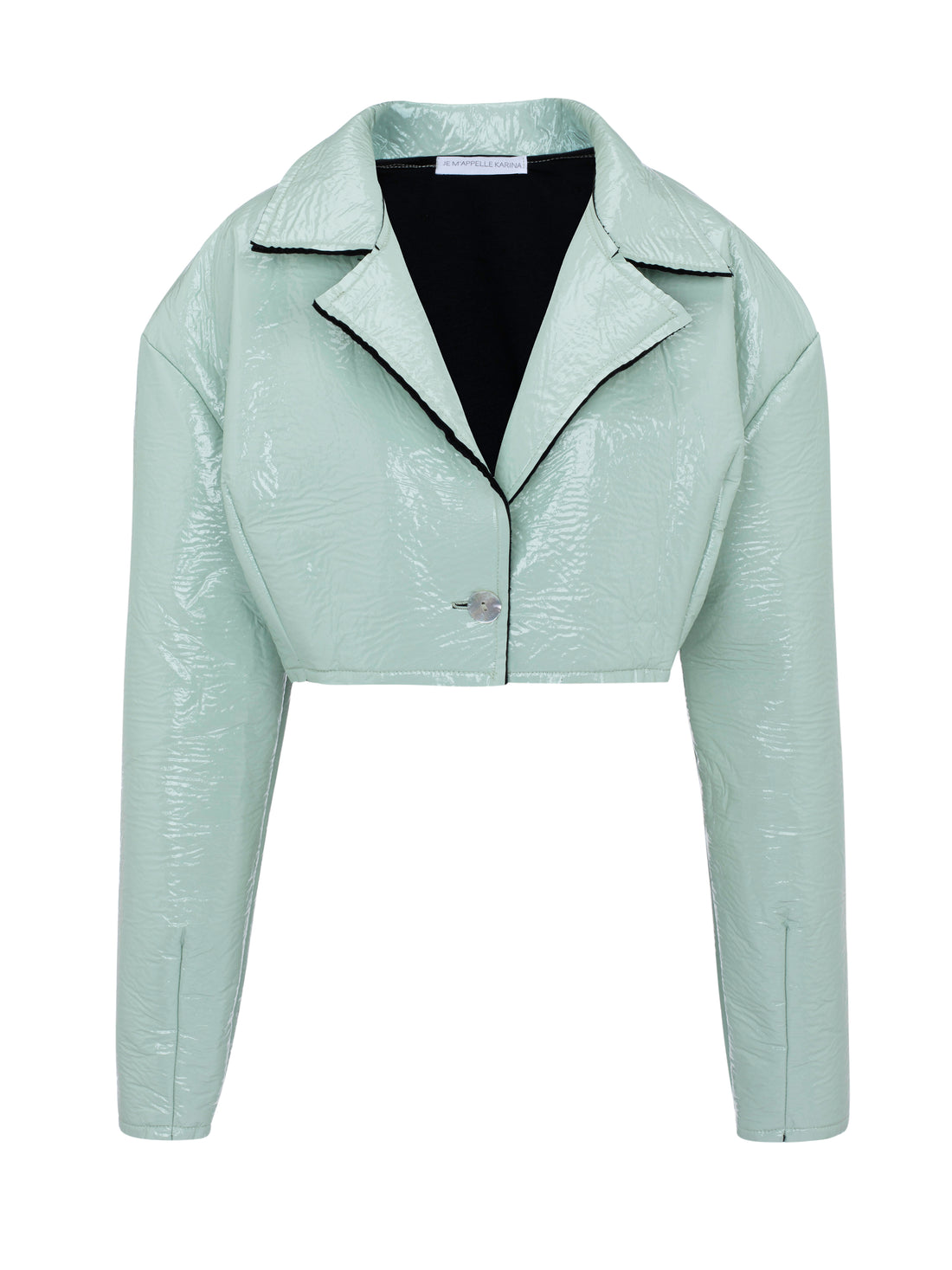 BRYCE CROP COAT menta