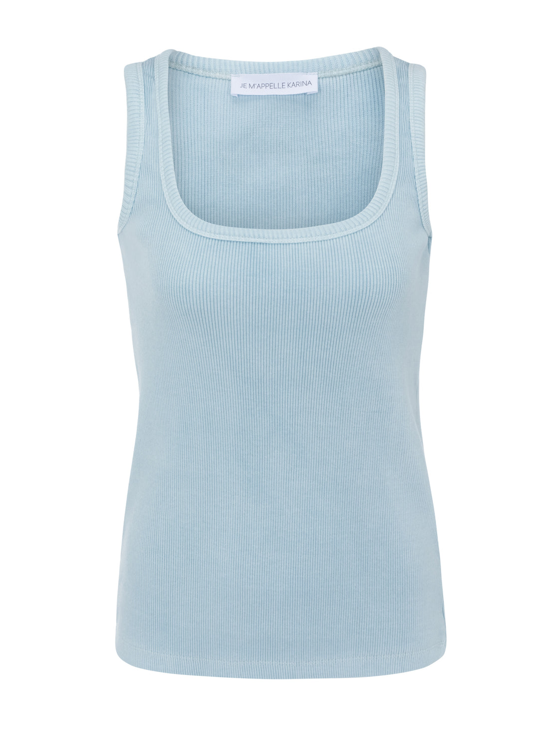 RIB TANK baby blue