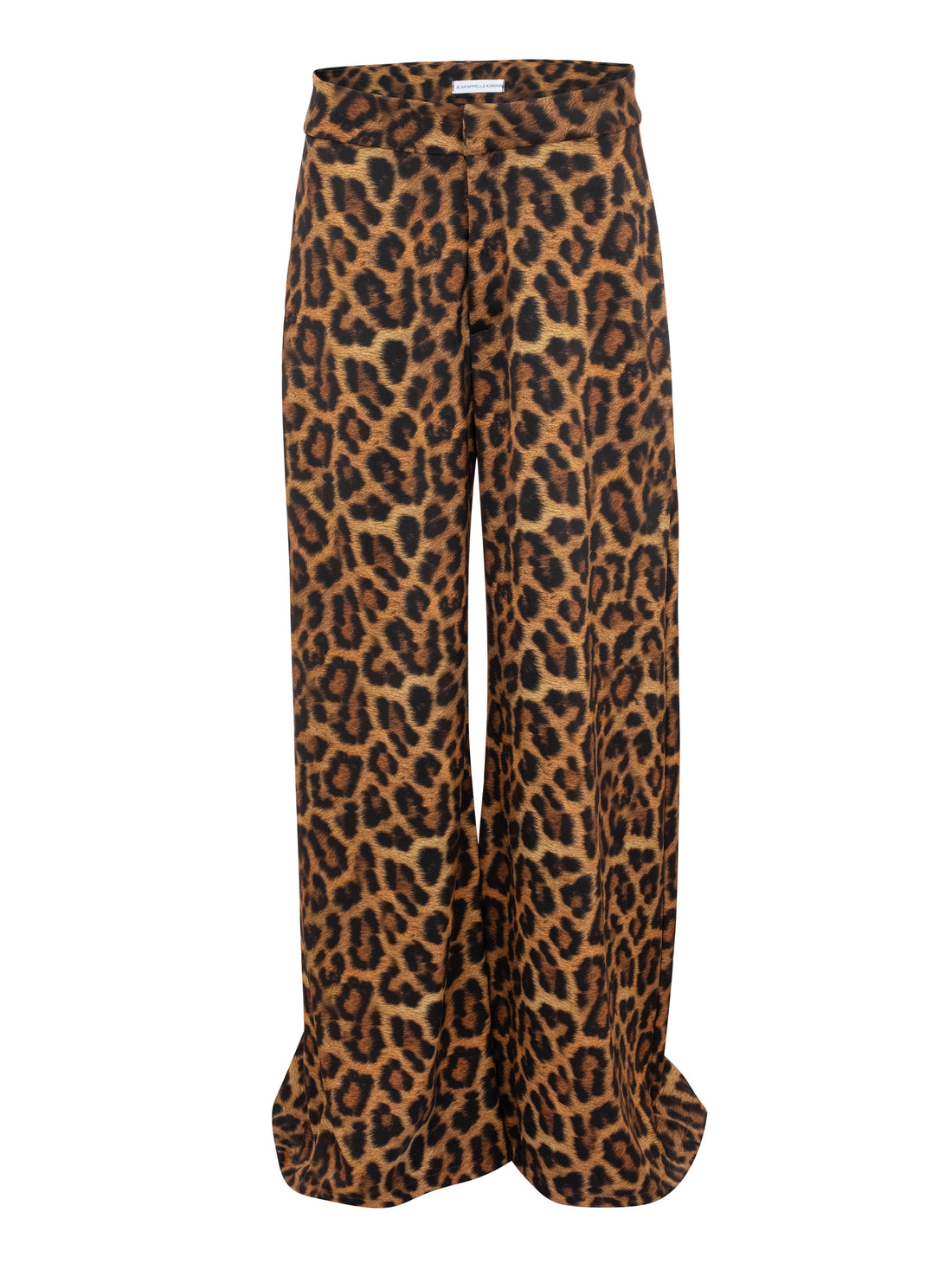 JULIETTE PANTS silk leopard