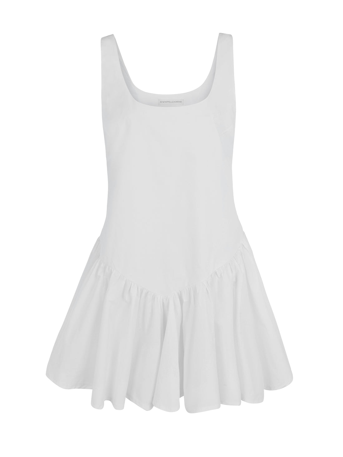 MERLIN DRESS white