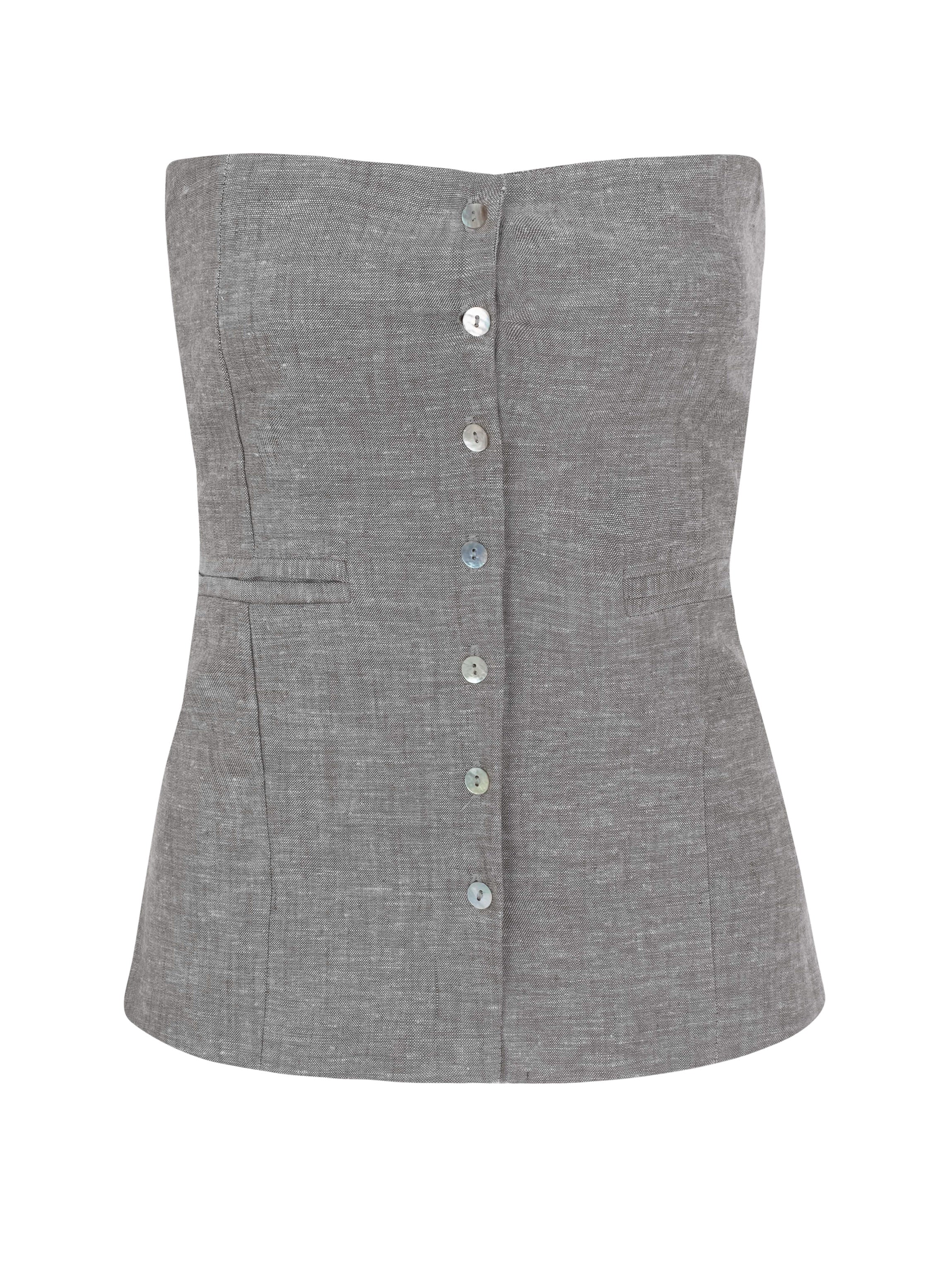 MADLEN TOP gray