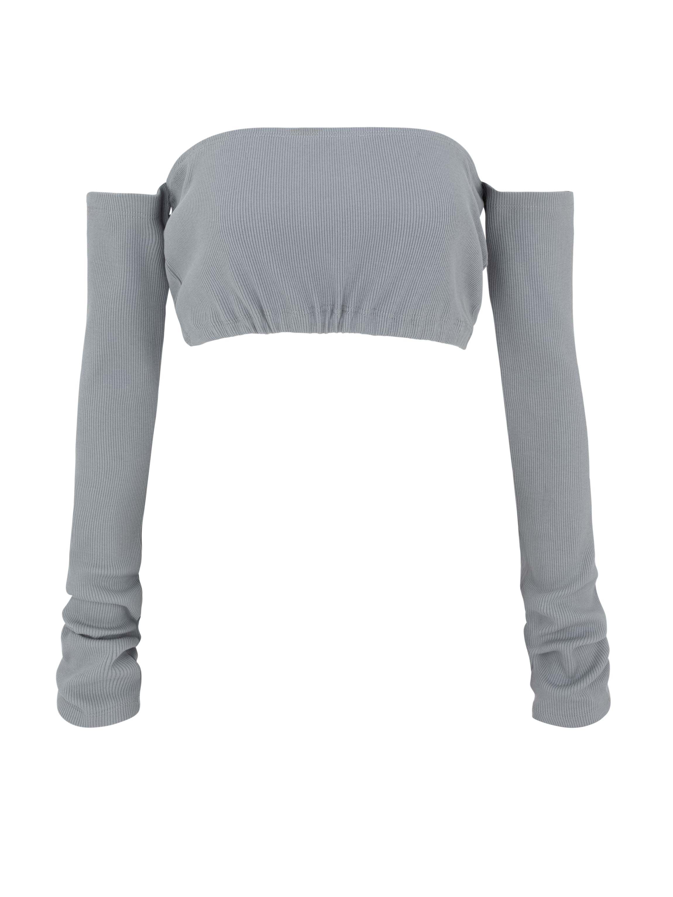 ODETTA TOP wash gray