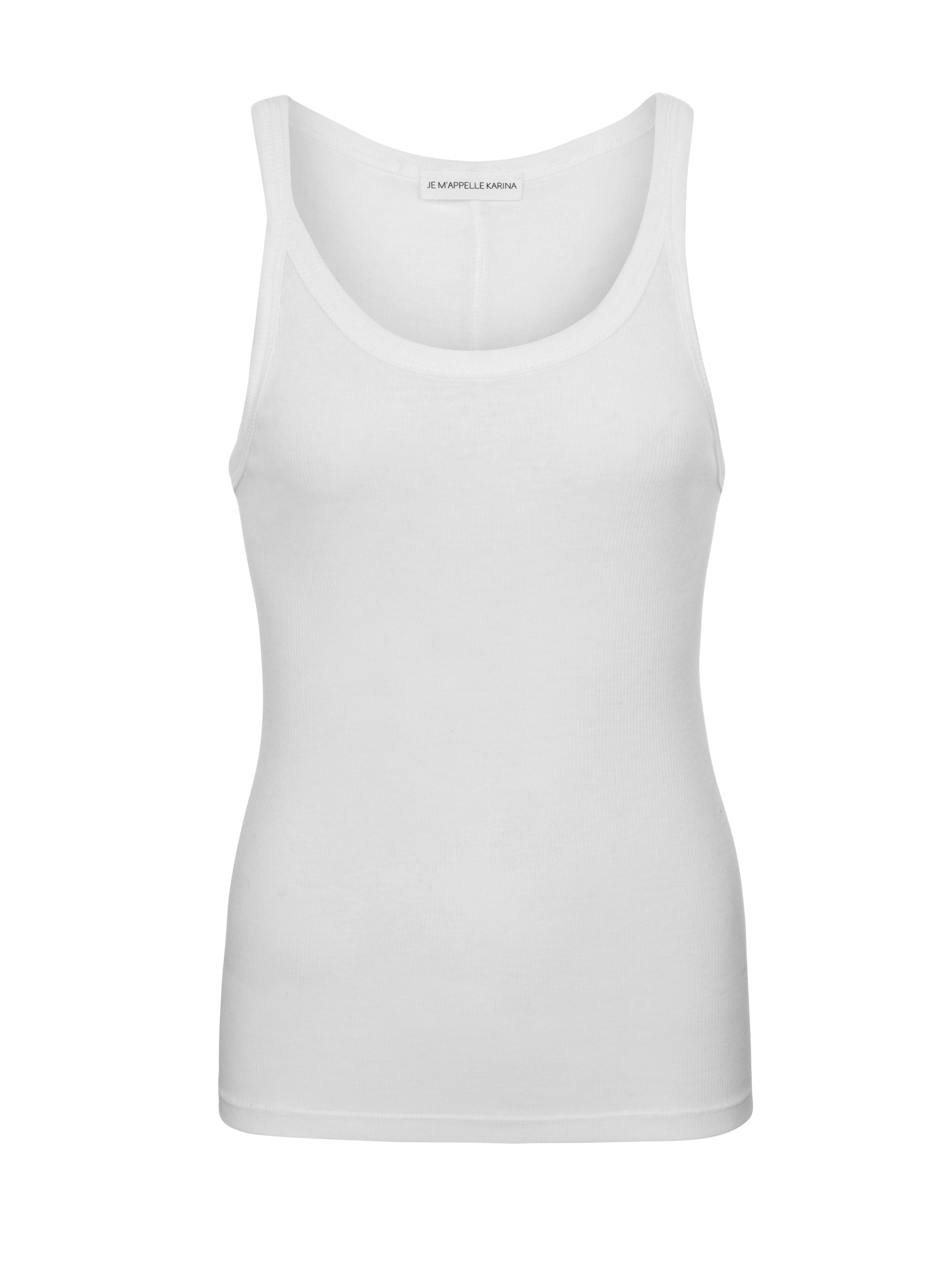 MARIA TANK white