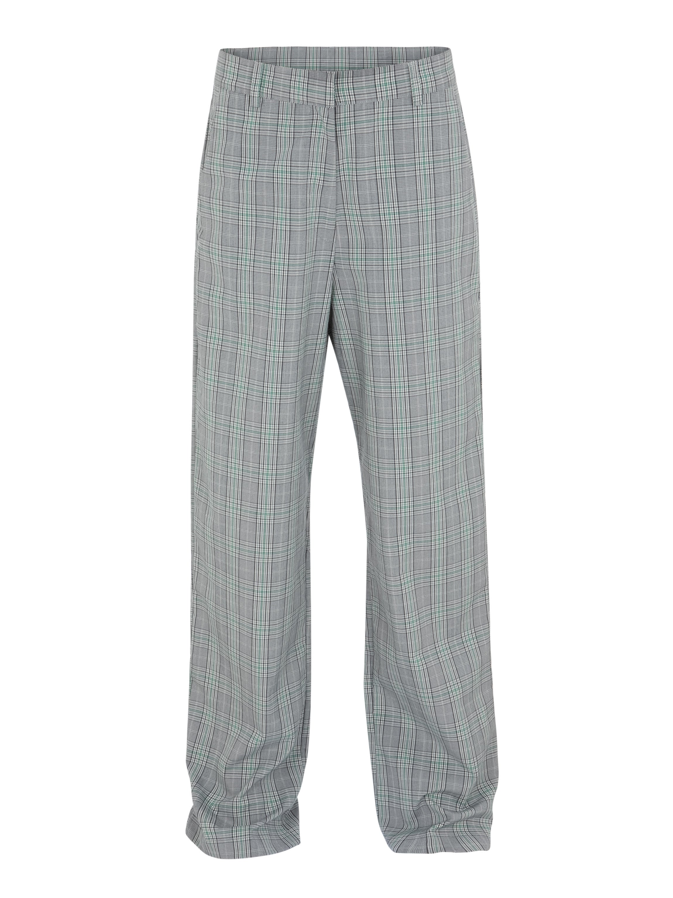 JILL PANTS gray &amp; green