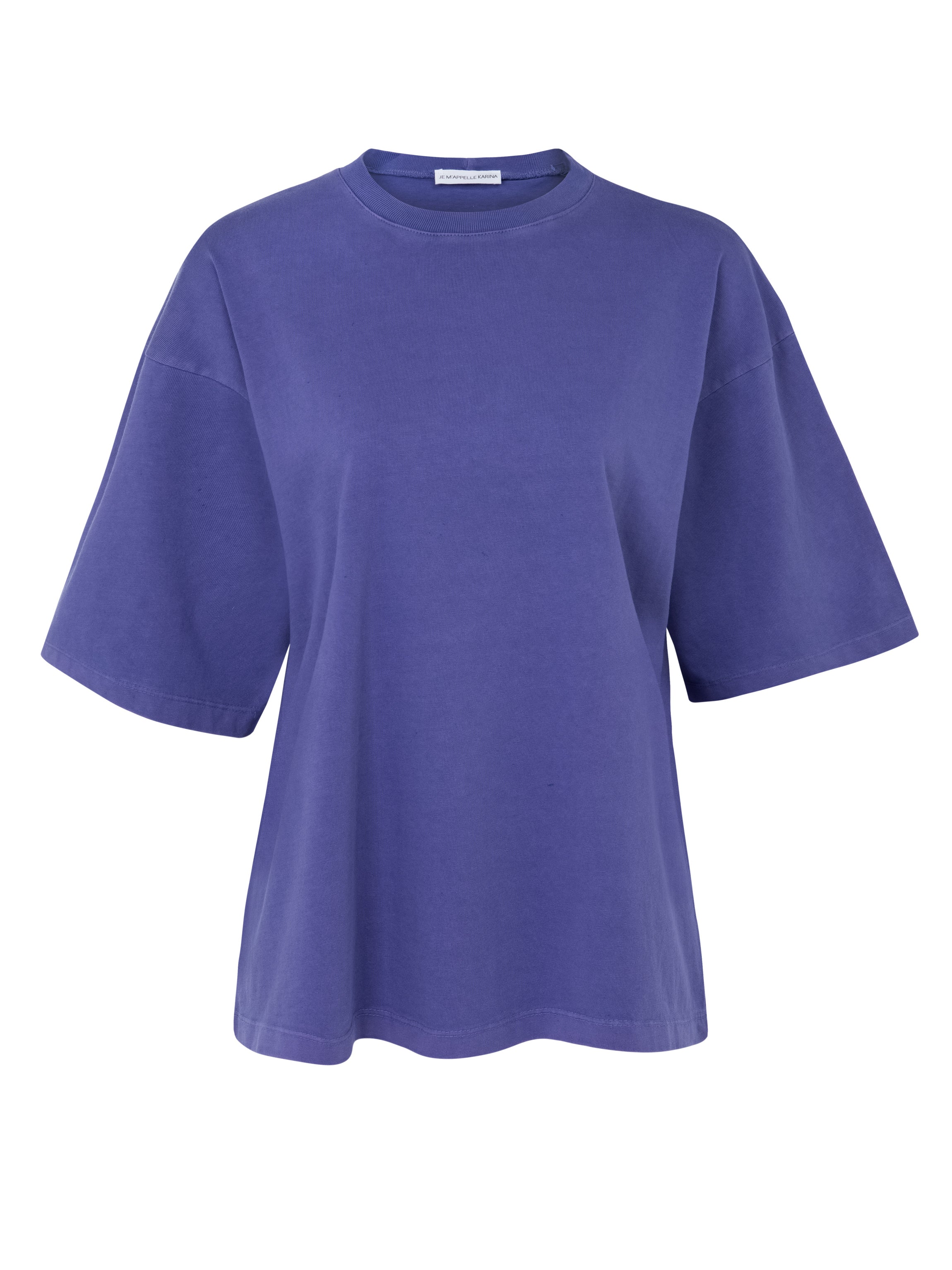 OVERSIZE T wash purple