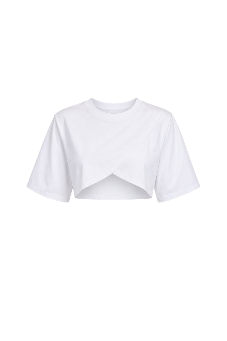 BRODY CROP white
