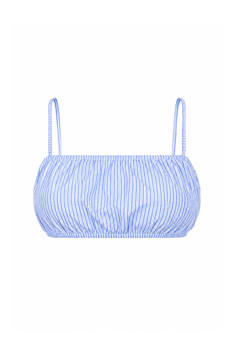 DOMINIC TOP baby blue stripes