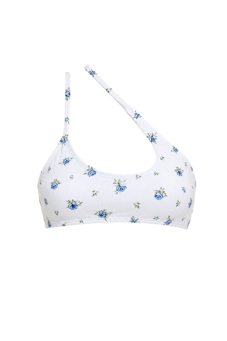 MISHA TOP white&amp;flowers