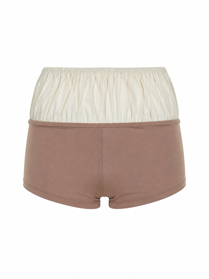 RIVA MINI SKIRT beige