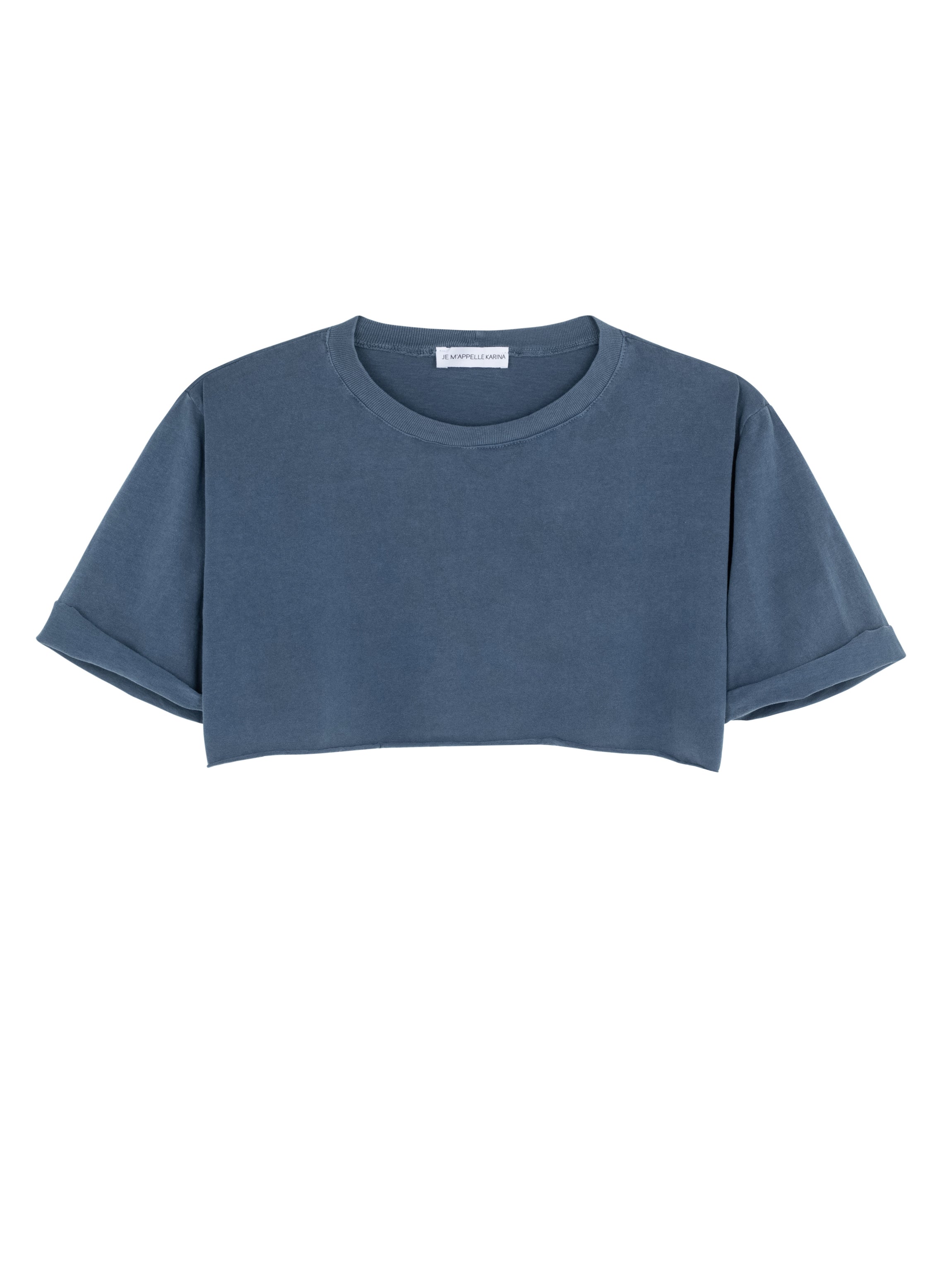 ANNA CROP wash blue