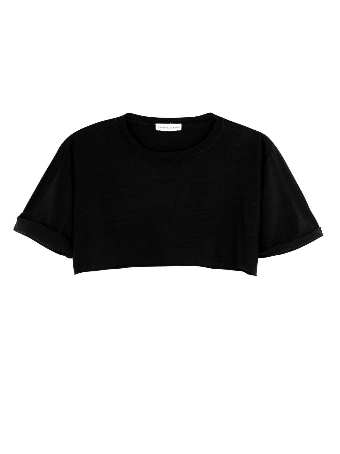 ANNA CROP black