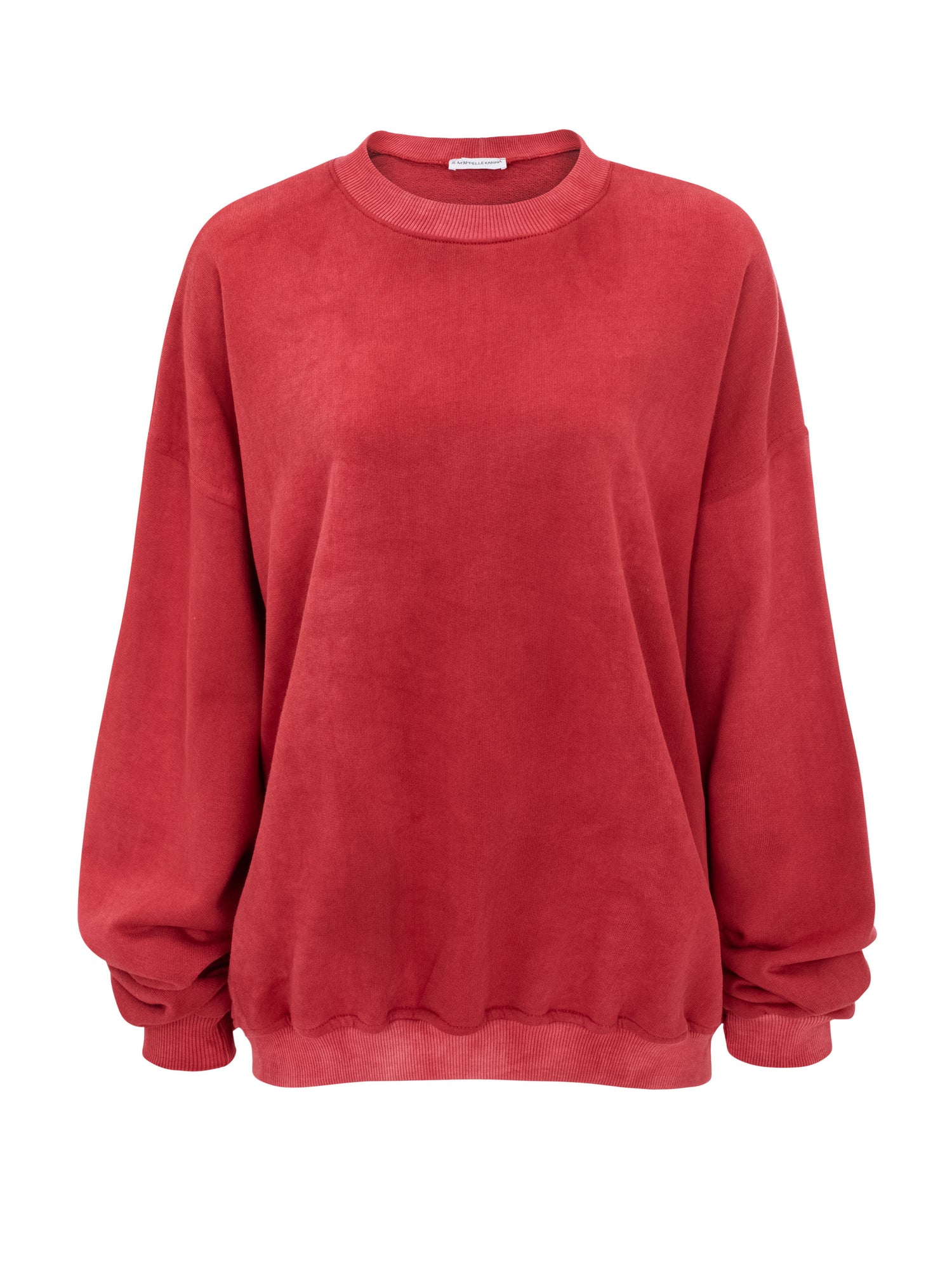 SIDNEY SWEATSHIRT wash red